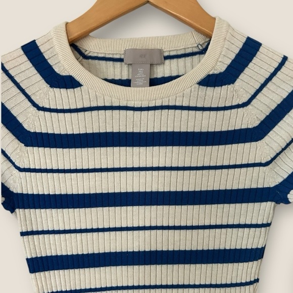 H&M Striped Ribbed Knit Top - Picture 3 of 9